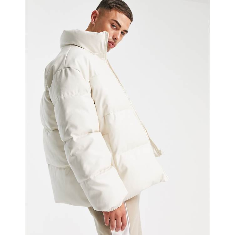 Designer white hot sale puffer jacket