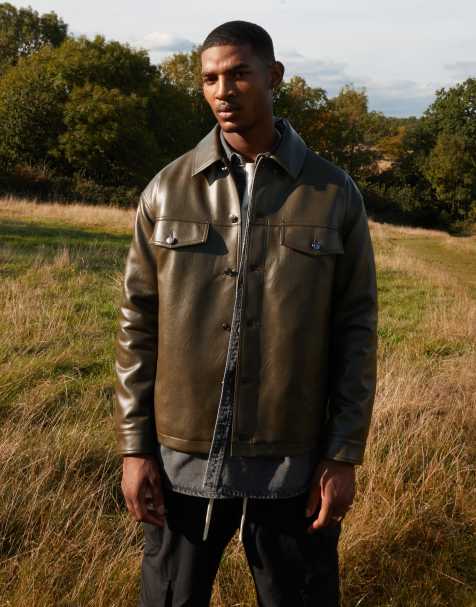 Mens on sale jacket topman