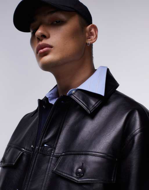 Topman hotsell black jacket