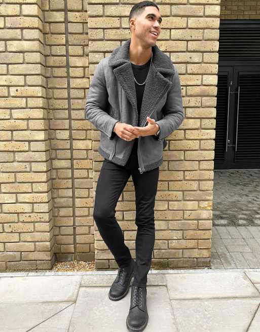 Topman aviator outlet jacket