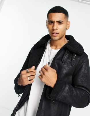 topman aviator jacket