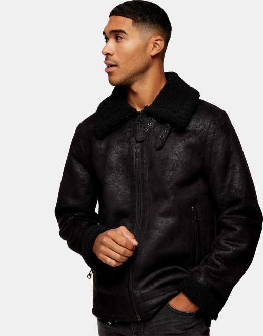 Asos mens aviator jacket hotsell