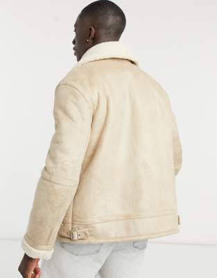 stone aviator jacket