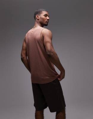 Shop Topman Fine Striped Tank