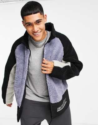 Topman hotsell fleece jacket