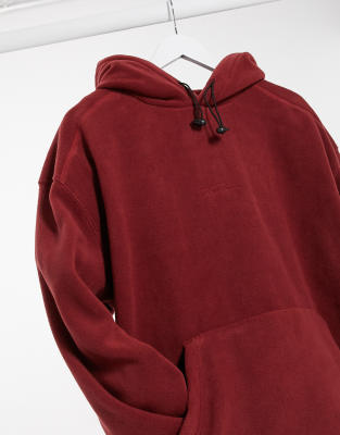 topman red hoodie