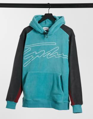 topman colorblock hoodie