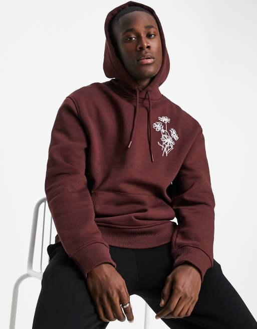 Stussy best sale hoodie floral