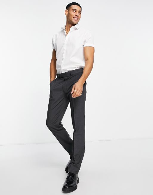 Short sleeve shirt with cheap dress pants