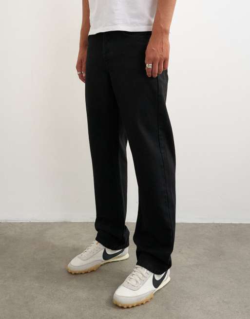 Topman gerade geschnittene Jeans in Schwarz, 4 von 5