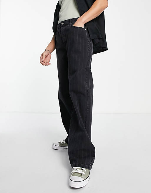 Only Baggy broek volledige print casual uitstraling Mode Broeken Baggy broeken 
