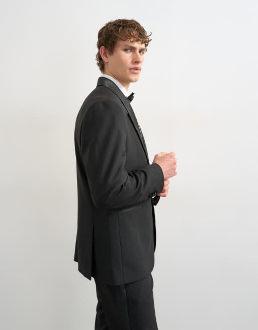 Topman - Giacca da smoking nera, 3 di 5