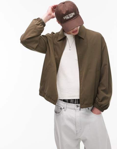 Topman - Giacca Harrington kaki - view 1