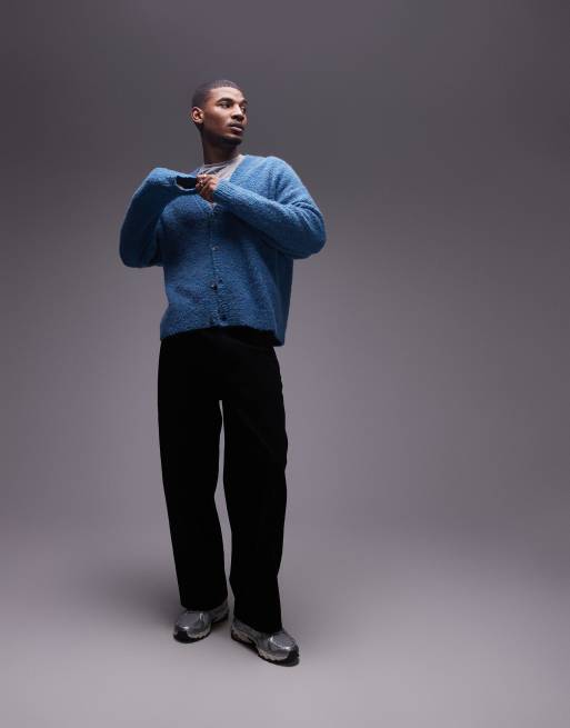 Topman - Gilet décontracté - Bleu chiné, 3 de 4