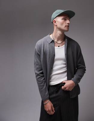 Topman - Gilet habillé - Gris