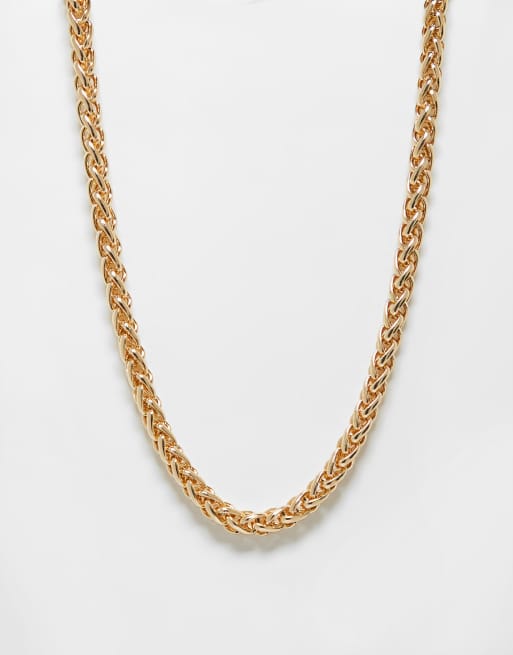 Asos mens store gold chain