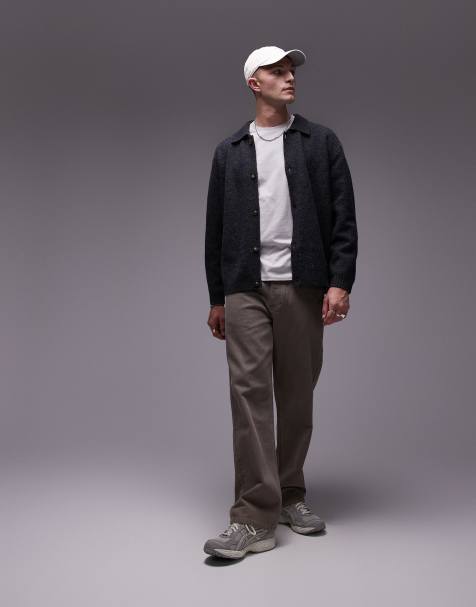 Topman – Grå kofta med krage - view 1