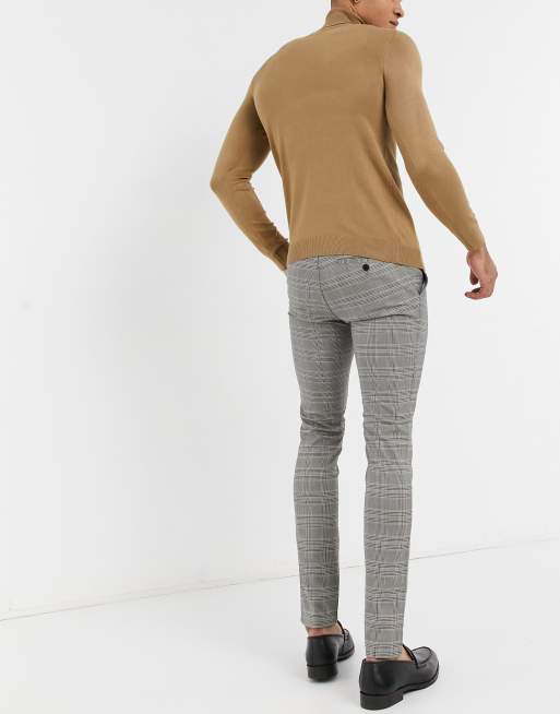 Topman - Gråternede elegante bukser, 2 af 4