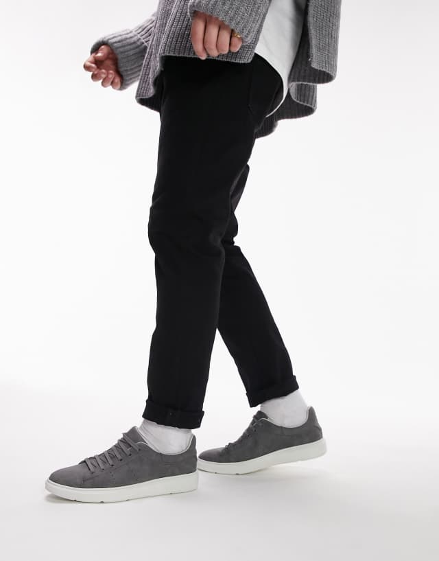 Topman gray drake chunky sneakers