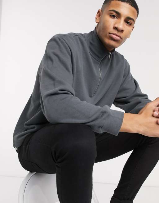 Topman half 2025 zip jumper