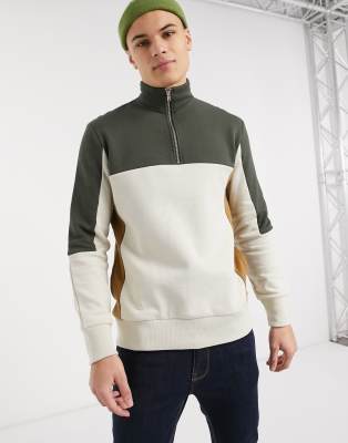 topman pastel color block hoodie