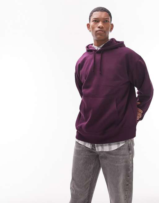 Dark Purple Hoodie For Men