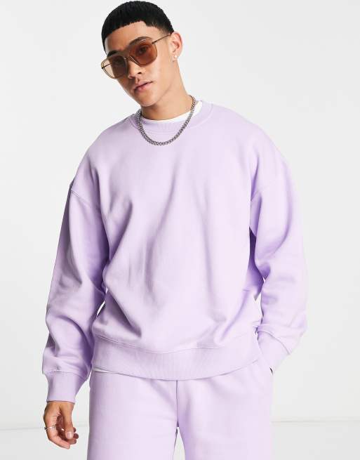 Lilac sweatshirt mens sale