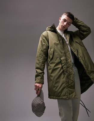 Topman deals fishtail parka