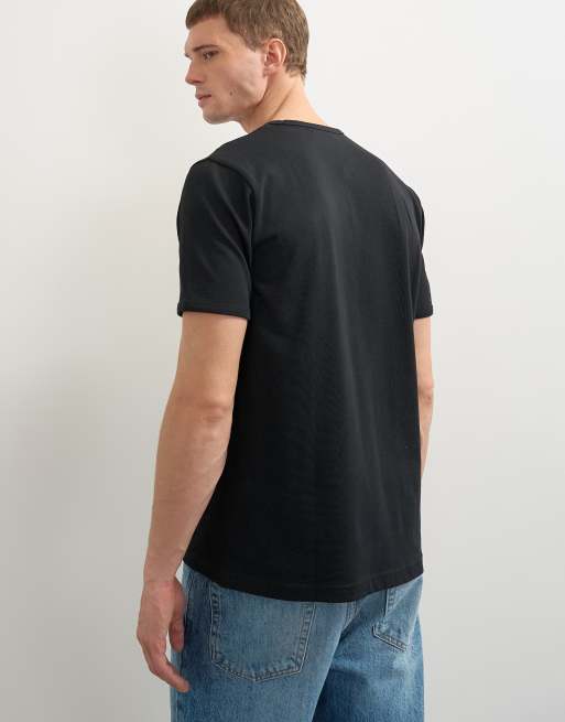 Topman henley de corte clásico con tapeta ribeteada en negro, 5 de 5
