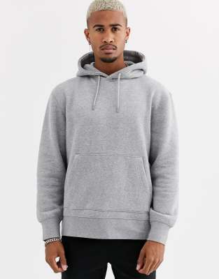 basic grey hoodie