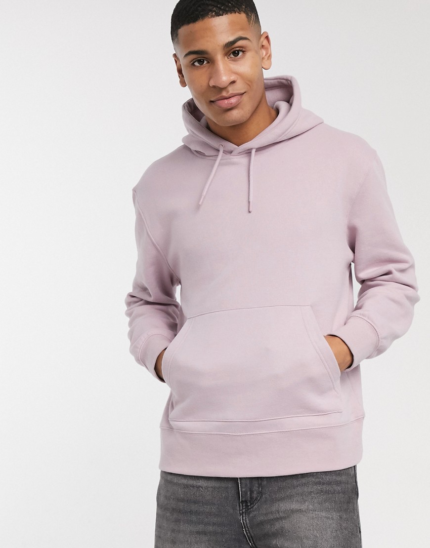 Topman hoodie in lilac-Purple