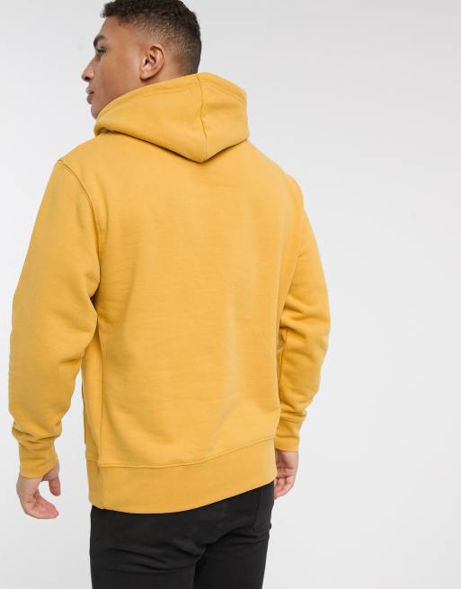 Topman yellow outlet hoodie