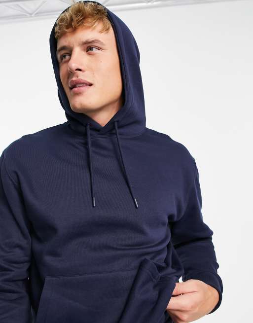 Topman navy hoodie clearance
