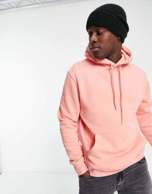 Topman orange cheap hoodie