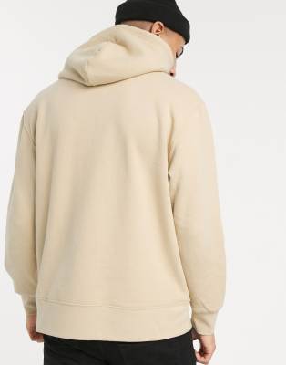 topman beige hoodie