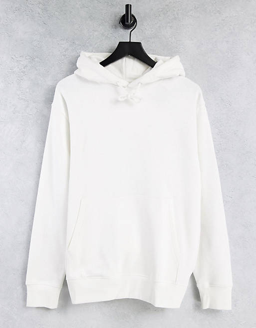 Topman hoodie in white