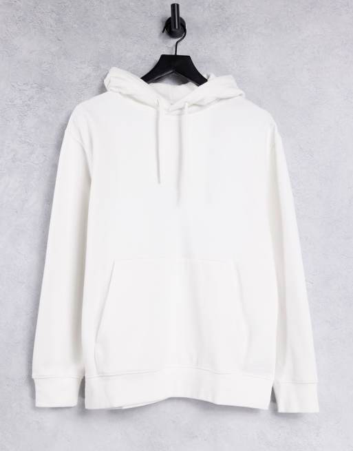 Topman hoodie in white