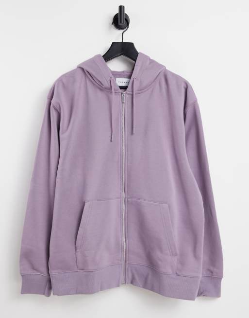 Mode Jacks Fleece jacks Airfield Fleece jack lila casual uitstraling 
