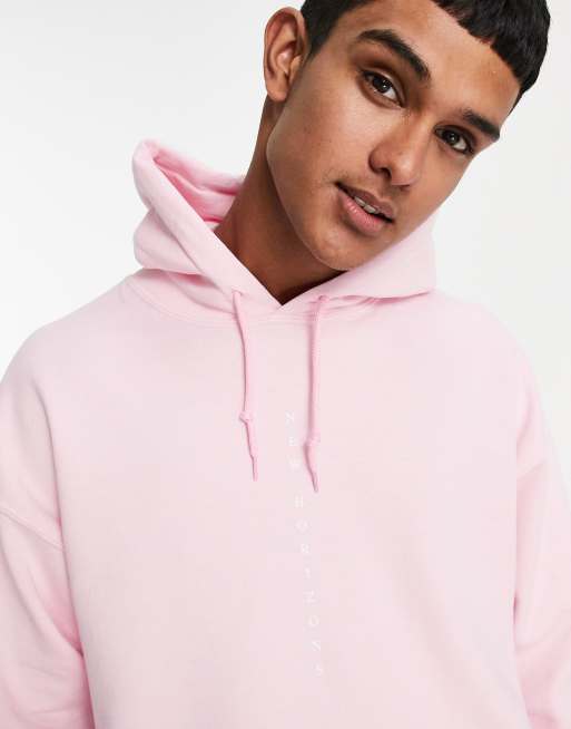 Topman hotsell pink hoodie