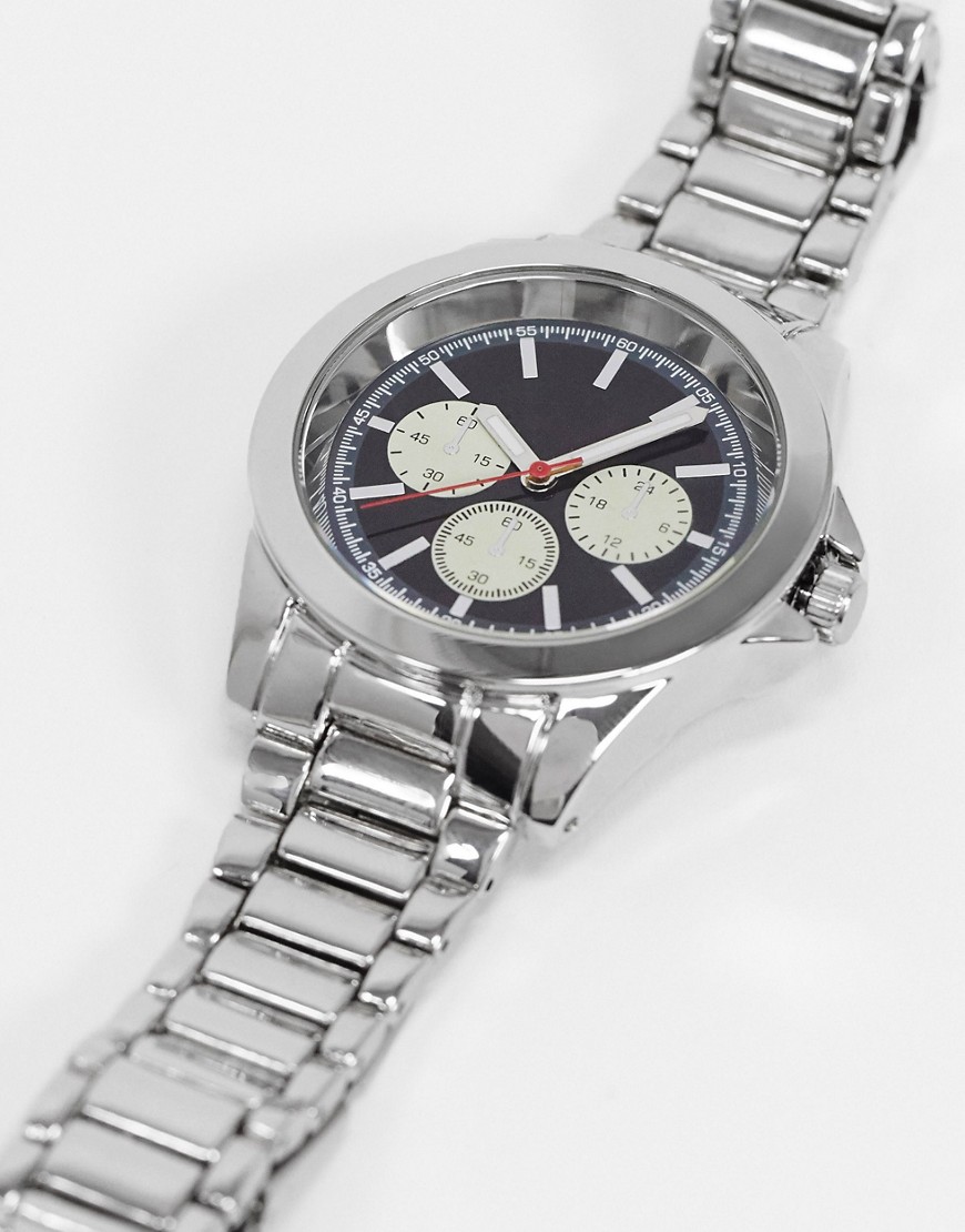 Topman - Horloge in zilver