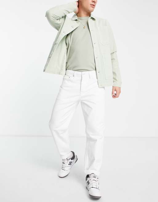 Topman - Hvide afslappede jeans
