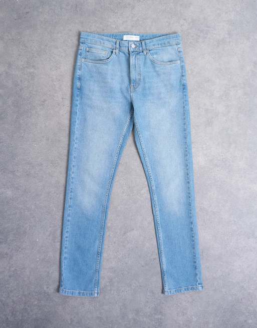 Topman – Jasnoniebieskie jeansy o obcisłym kroju ze stretchem, 6 z 7