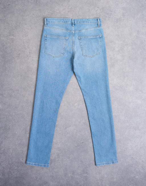 Topman – Jasnoniebieskie jeansy o obcisłym kroju ze stretchem, 7 z 7