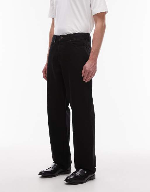 Topman - Jean baggy rigide - Noir, 3 de 5