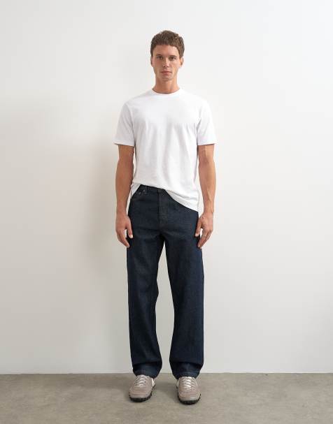 Topman jean droit rigide brut - view 1