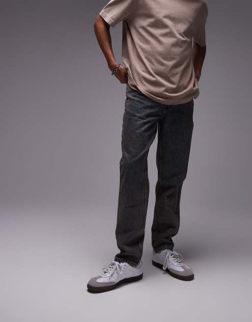 Topman - Jean fuselé - Bleu teinté