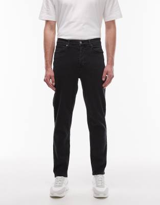 Topman - Jean fuselé stretch - Noir délavé