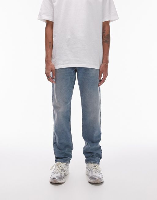 Topman - Republic jean slim - Bleu clair