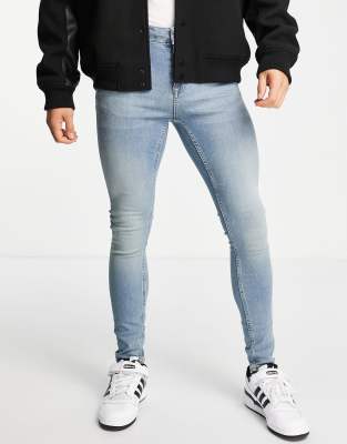 topman black super spray on jeans