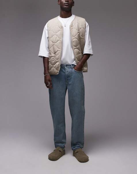 Topman - Jeans affusolati lavaggio medio vintage - view 1